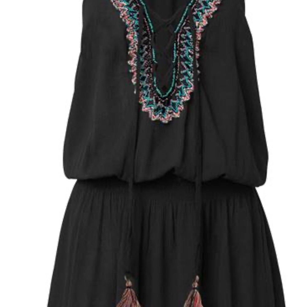 Venus embroidered swimsuit coverup dress 1X new